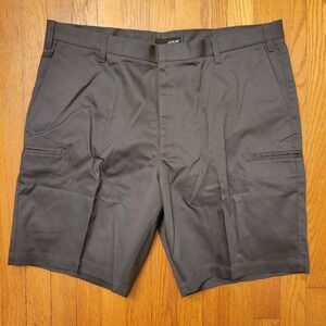 NWOT Oobē Gray Casual Cargo Shorts 40 Summer Outdoor Uniform Preppy Resort